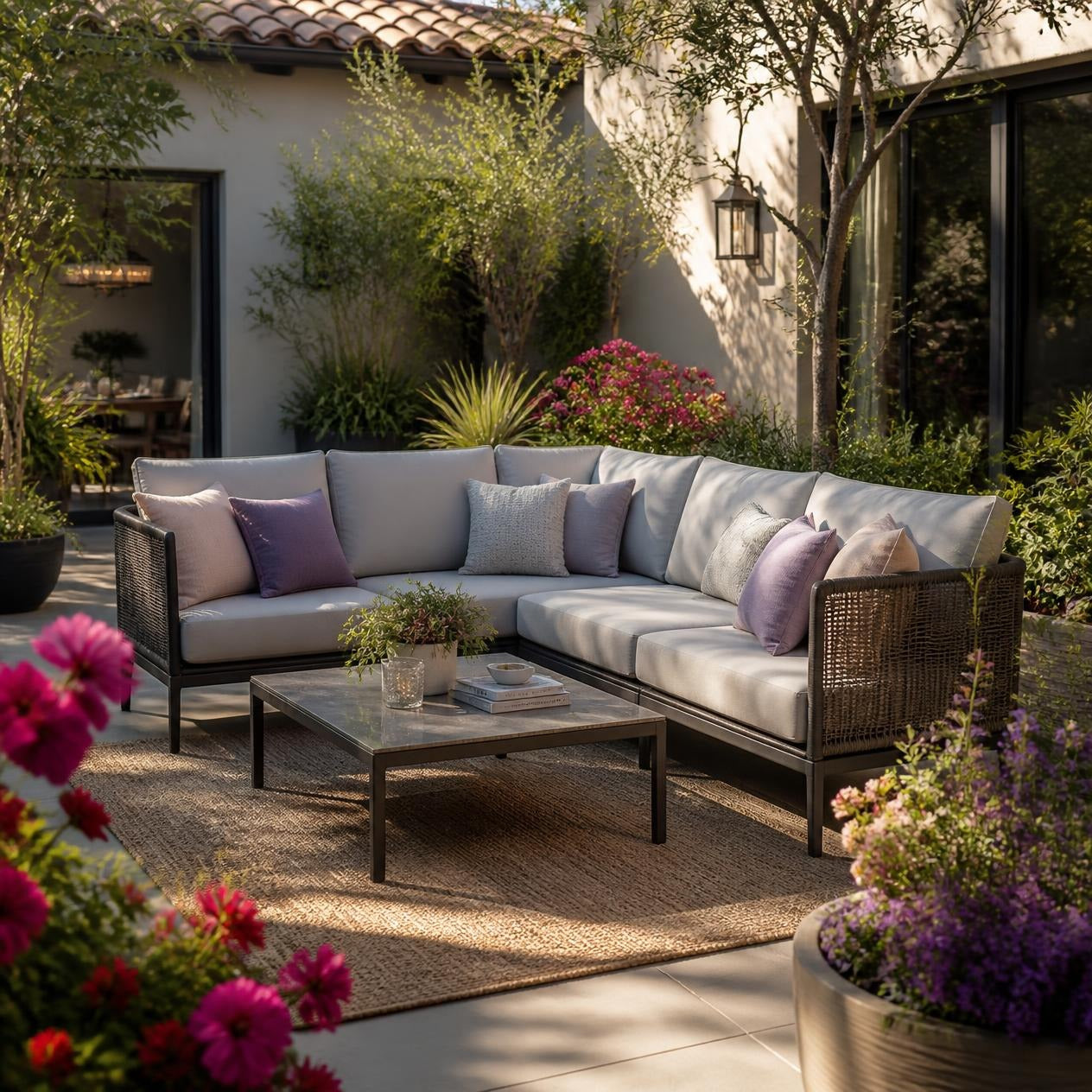 Outdoor Furniture - luxury patio lounge seating
