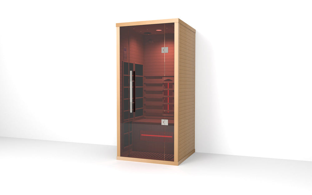 Lumin One Infrared Sauna interior