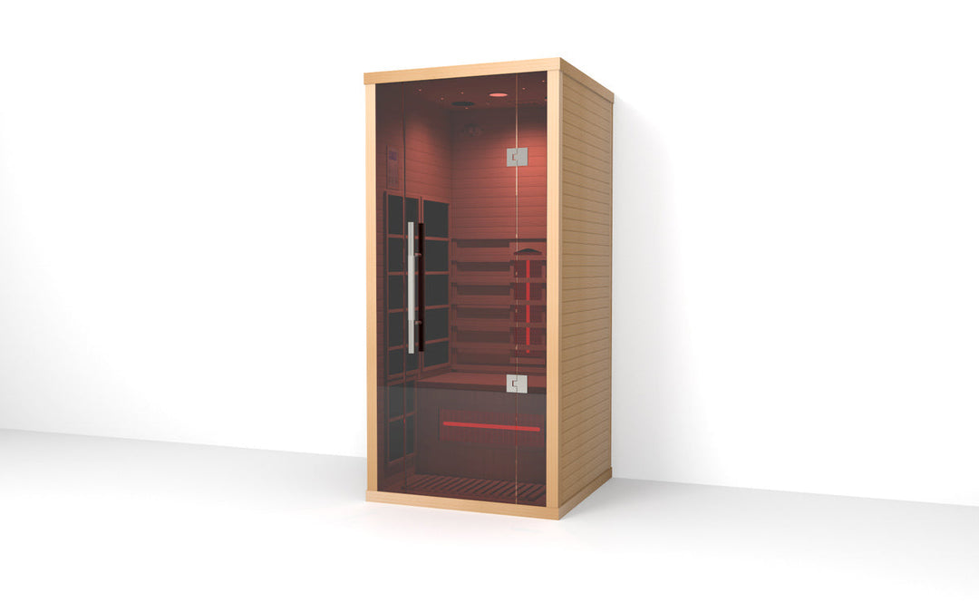 Lumin One Infrared Sauna interior