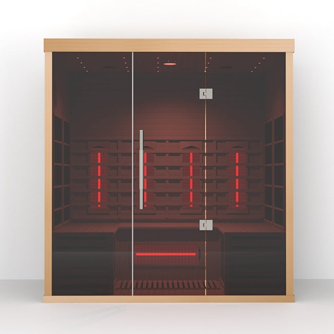 Lumin Three Infrared Sauna by Orivon Wellness