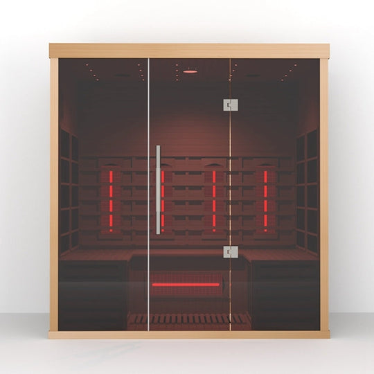 Lumin Three Infrared Sauna by Orivon Wellness