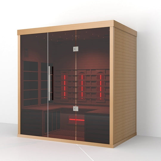 Lumin Three Infrared Sauna interior