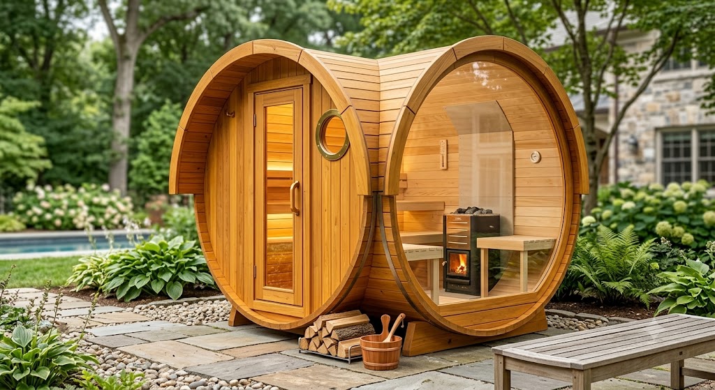 Timberline 4-Person Barrel Sauna