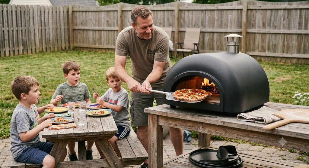 Vesuvio Dual-Fuel Pizza Oven